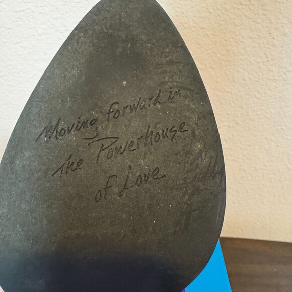 John Fluevog Powerhouse Jyoti Zip-Up Ankle Boots with Heel Sz 9 Royal Blue - Picture 13 of 14